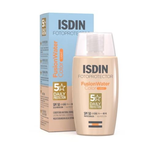 Azdin Sunscreen SPF50, light aqua shade - 50 ml -