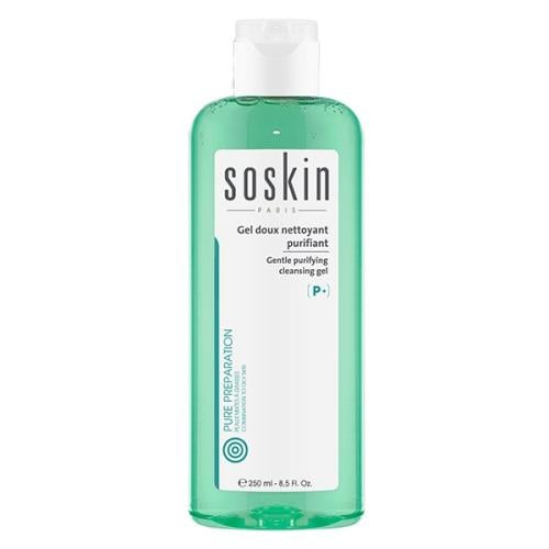 Soskin gel wash to cleanse and purify combination and oily skin 250 ml