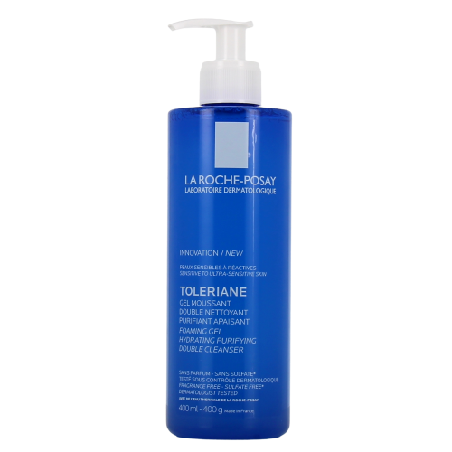 La Roche PosayTOLERIANE FOAMING GEL DOUBLE CLEANSER 400ML