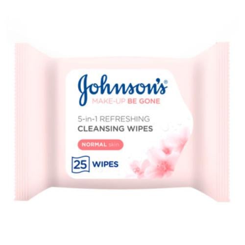 Johnson's makeup removal wipes *25 wipes