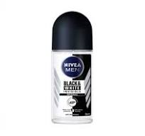 Nivea Invisible Black and White Antiperspirant Deodorant Original Roll for Men 50 ml