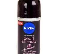 Nivea deodorant roll on black pearl for women 50ml