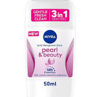 Nivea deodorant stick pearl beauty for women 50ml
