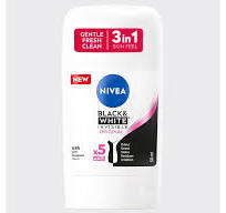 Nivea Black White Deodorant Stick for Women, 50 ml