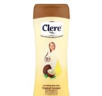 CLERE TROPICAL COCONUT BODY LOTION 400ML 