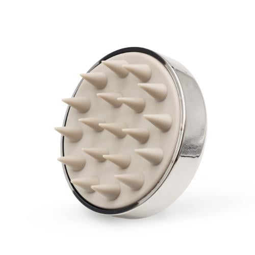 JB Scalp Massager & Shampoo Brush Silver