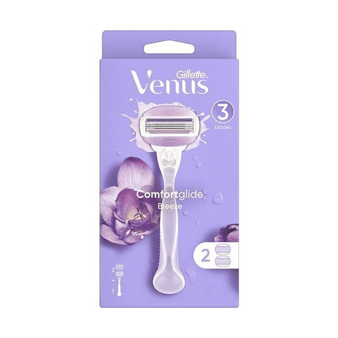 Gillette Venus Comfort Glide Breeze Women's Razor, 3 Blades