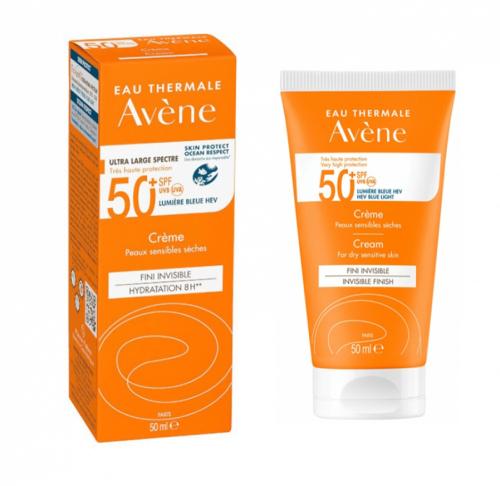 Avene Ultra Protection Fluid Sunscreen SPF 50+ Unscented 50ml