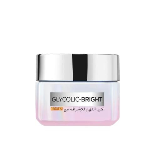 L'Oreal Paris Glycolic Bright Day Cream with SPF 17 - 50 ml