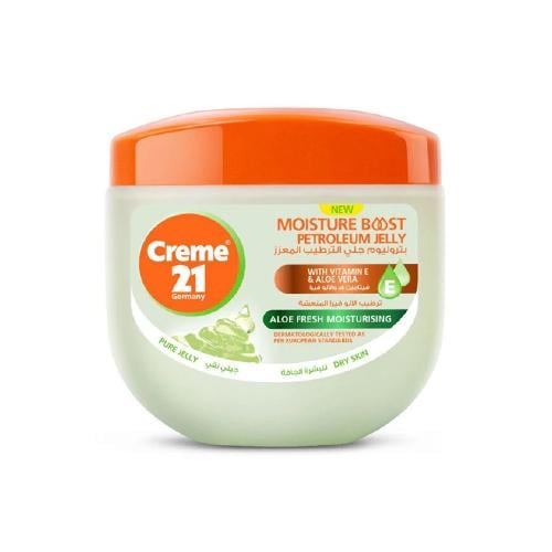 Creme 21 Petrellium Jelly Refreshing Aloe Vera Moisturizing 300 ml
