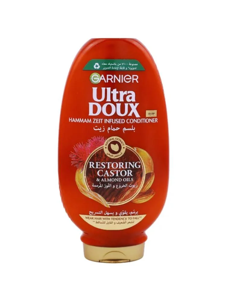 Garnier Ultra Doux Repairing Conditioner Castor & Almond Oils 360 ml
