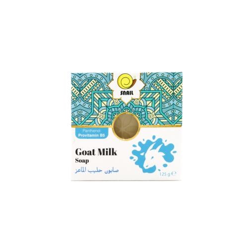 Snail goat milk soap moisturizing and purifying the skin 125g