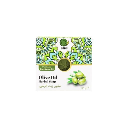 Snail olive oil soap moisturizing and purifying the skin 125g