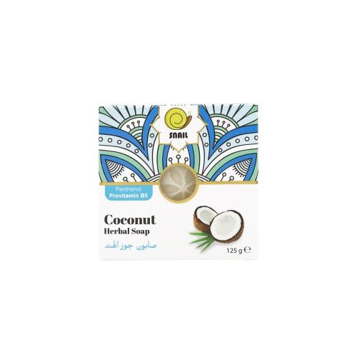 Snail coconut soap moisturizing and purifying the skin 125g