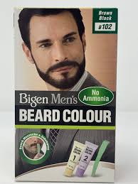 Bigen beard hair dye for men black brown