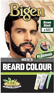 Bigen beard hair dye for men natural black