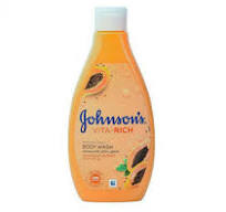 Johnson's Bath Soap with Papaya Extract 400 ml