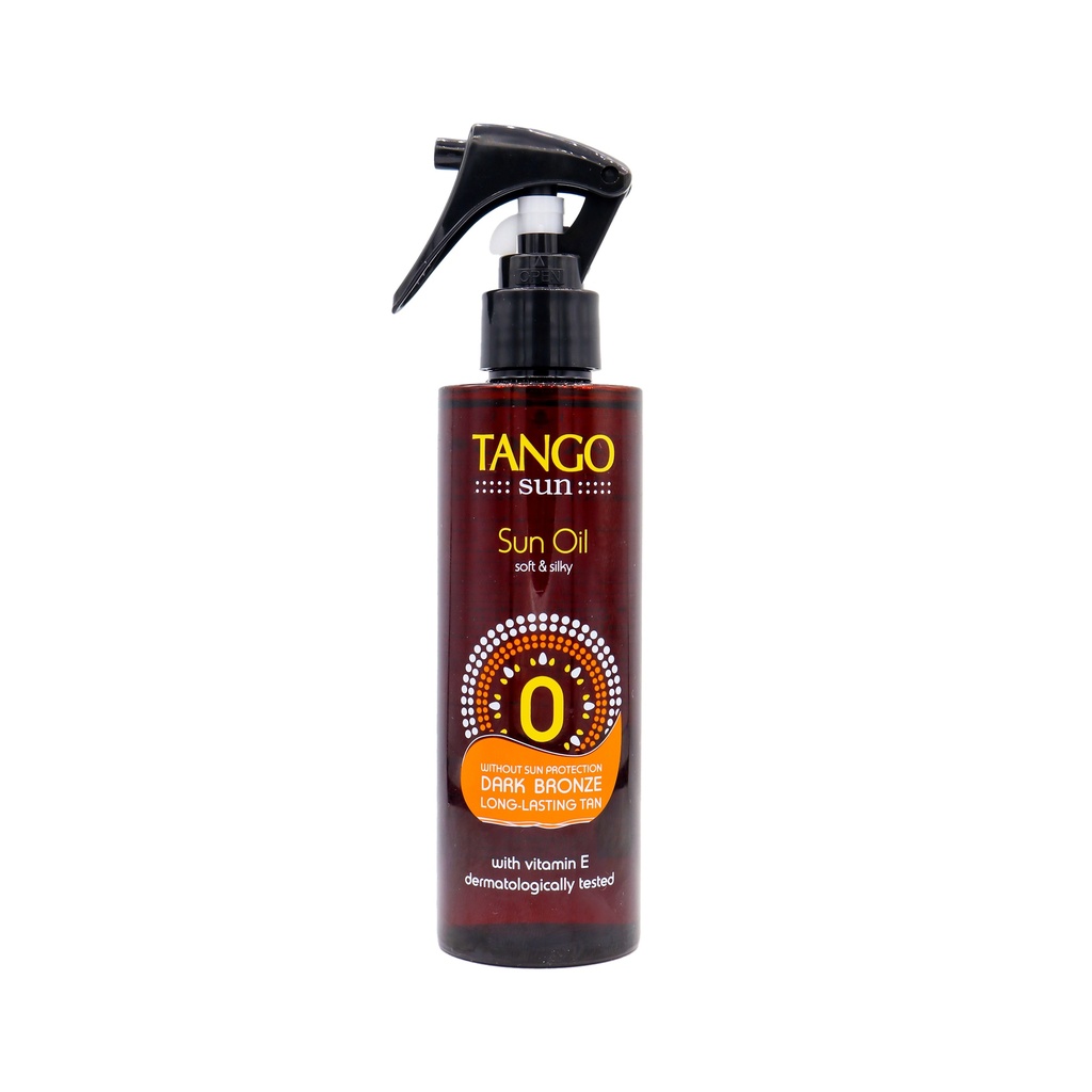 Tango Sun Oil Soft & Silk SPF 0 Dark Broneze 200ml 