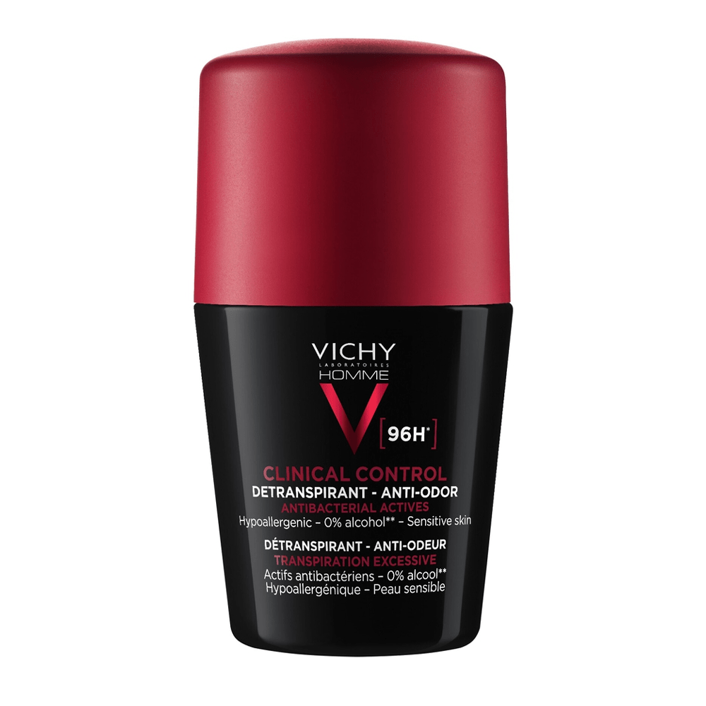 Vichy Roll On Deodorant 96 Hours Clinical Control for Men
