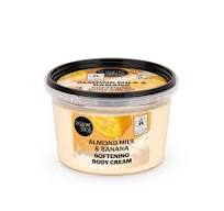 Organic Shop Almond Milk & Banana Softening Body Cream, 250 ml