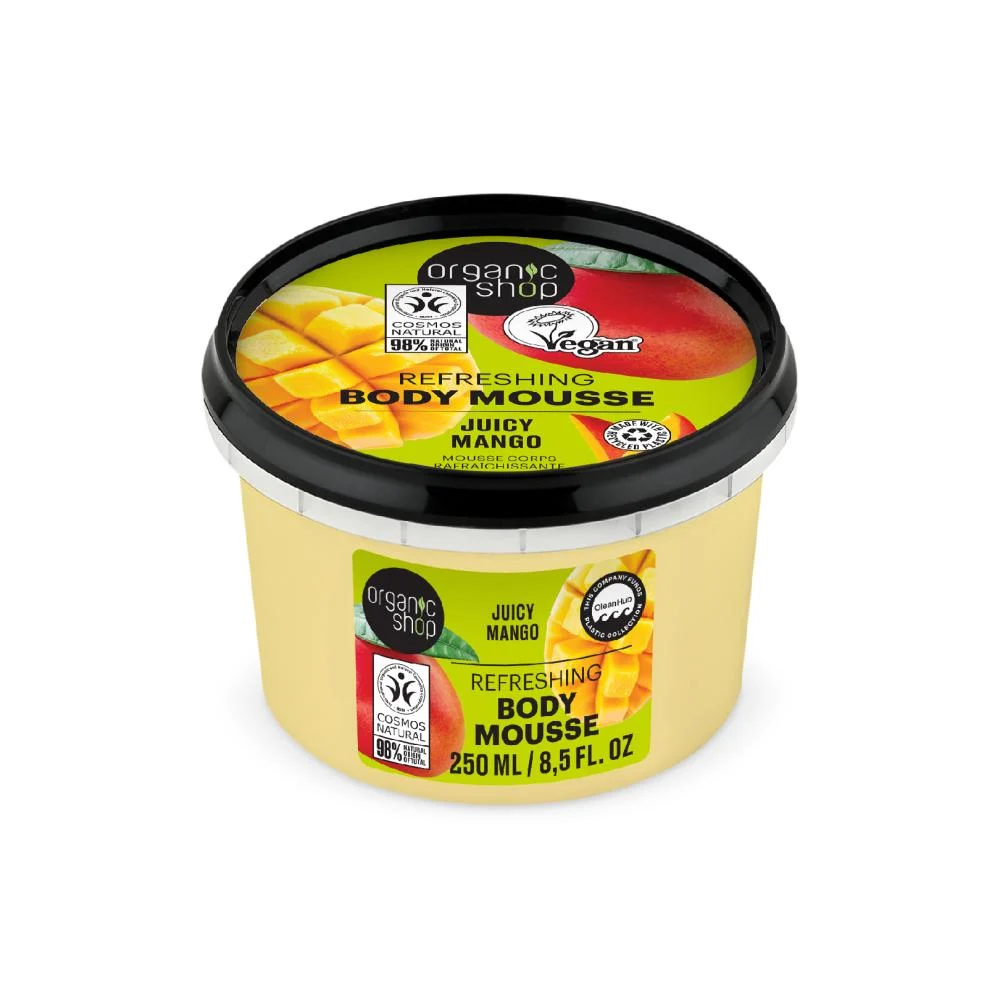 Organic Shop Refreshing Body Mousse Juicy Mango 250 ml
