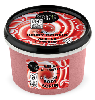 اورجانيك شوب مقشّر عيد الميلاد بأعواد الحلوى 250 مل