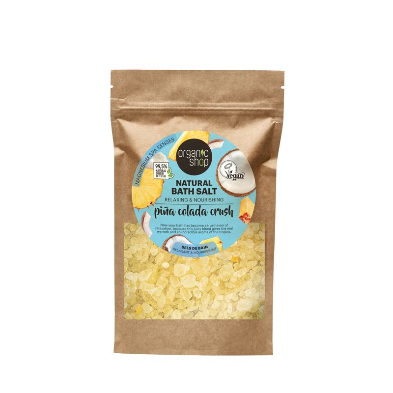 Organic Shop Pina Colada Crush. Natural Bath Salt 500 g