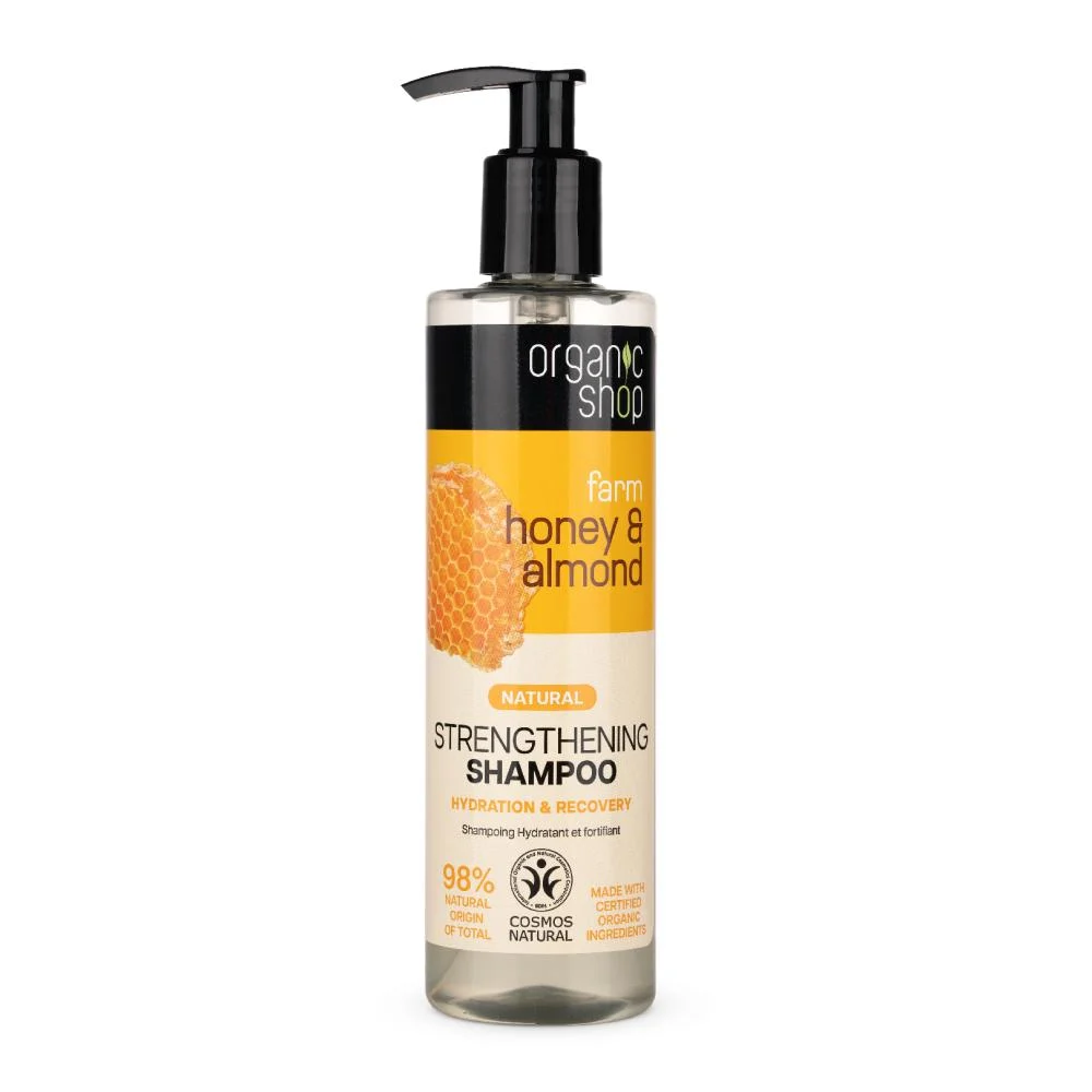 Organic Shop Honey & Almond shampoo, 280 ml