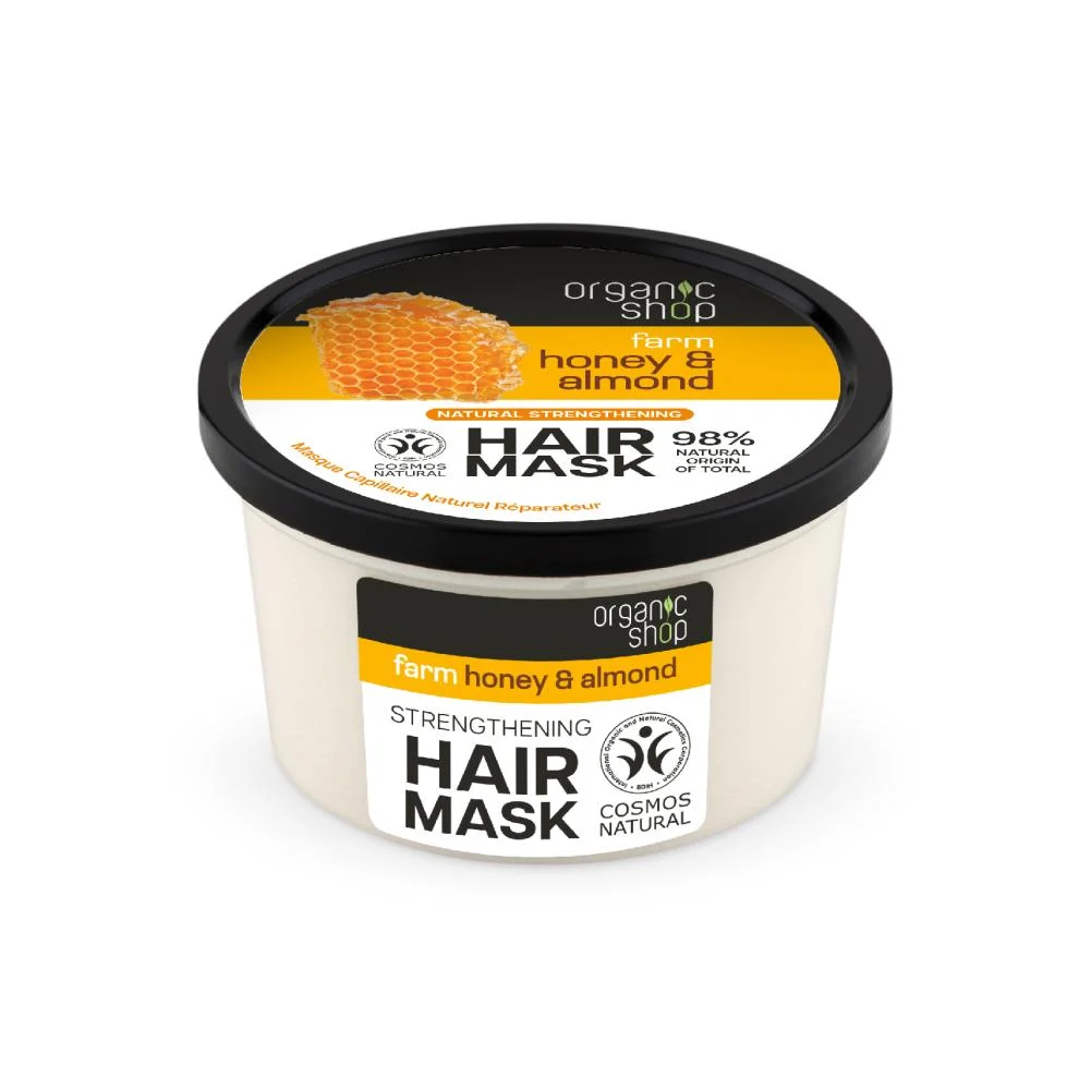 Organic Shop Honey & Almond hair mask, 250 ml