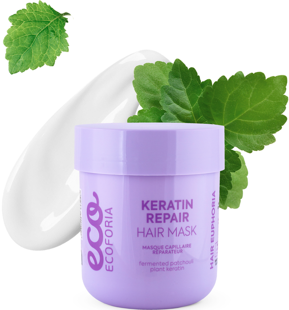 Ecoforia. Hair Euphoria. Keratin Repair Hair Mask, 200 ml