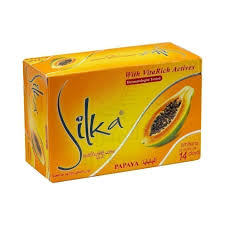 Silka Papaya Skin Lightening Soap - 135 gm