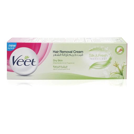 Veet Hair Removal Cream for Dry Skin with Iris Flowers 100 ml
