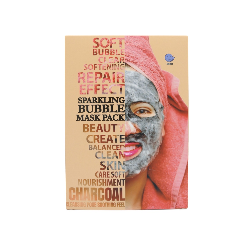 SNAIL SPARKING BUBBLE MASK PACK 23ML