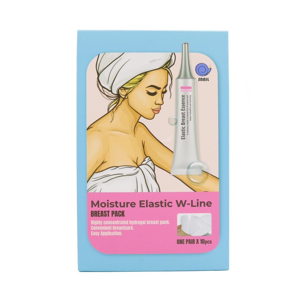 SNAIL MOISTURE ELASTIC W-LINE BREAST PAC; 20G