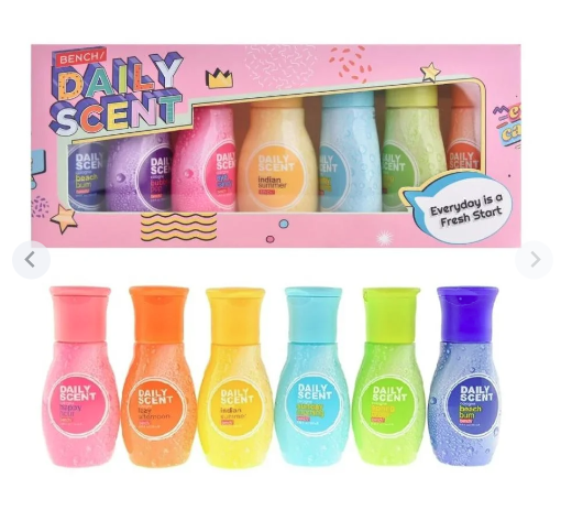  Daily Scent Daily Body Mist Set - 6x25 ml