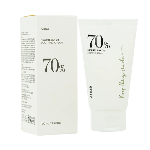 Anua HEARTLEAF 70% SOOTHING CREAM 100ml