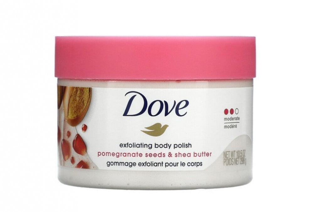 Dove Pomegranate Seed &amp; Shea Butter Body Scrub - 298g