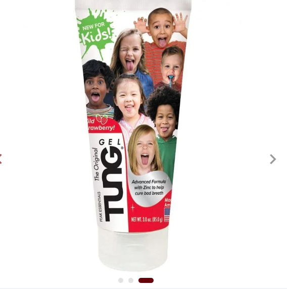 Tung Tongue cleaning gel for children, 85 g