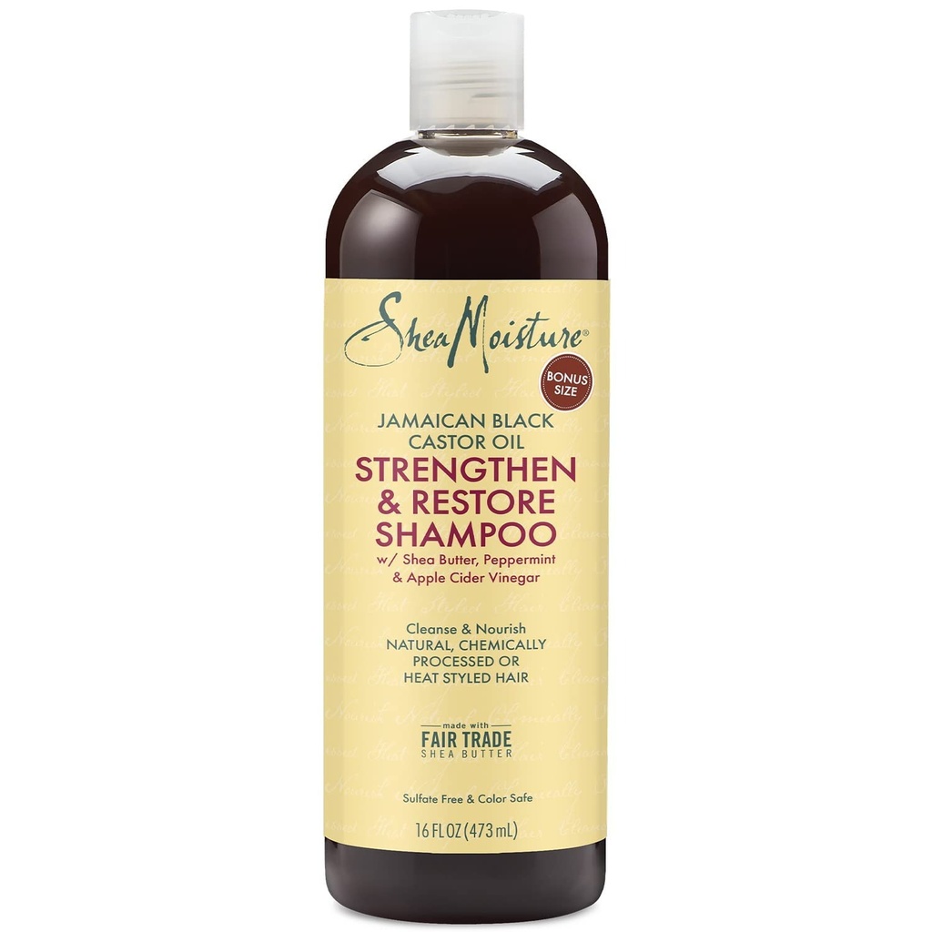 Shea Moisture Jamaican Black Castor Oil Strengthen & Restore Shampoo 473ml