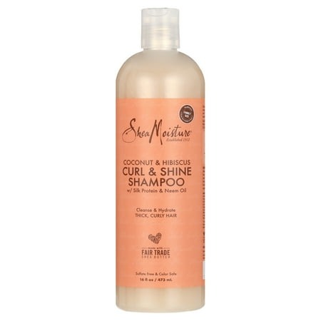 Shea Moisture Curl & Shine Shampoo Coconut & Hibiscus 437ml