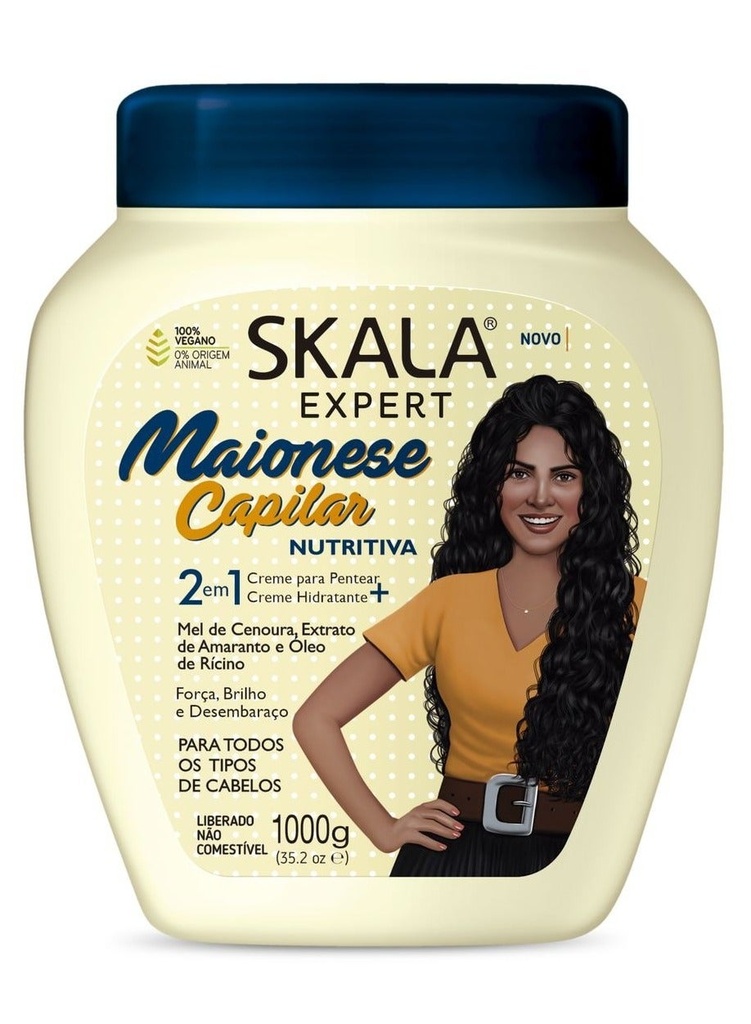 Skala Maionese Capilar 2 in 1 Creme - 1000g