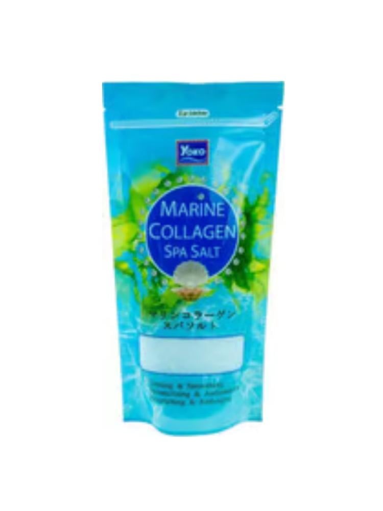Yoko Marine Collagen Milk Salt Scrub for Skin Lightening - 300g 