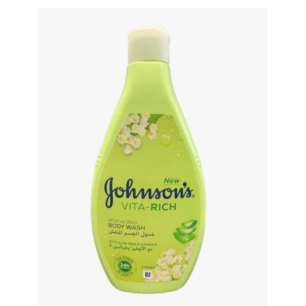 جونسون غسول الجسم المنعش مع الالوفيرا 400 مل 