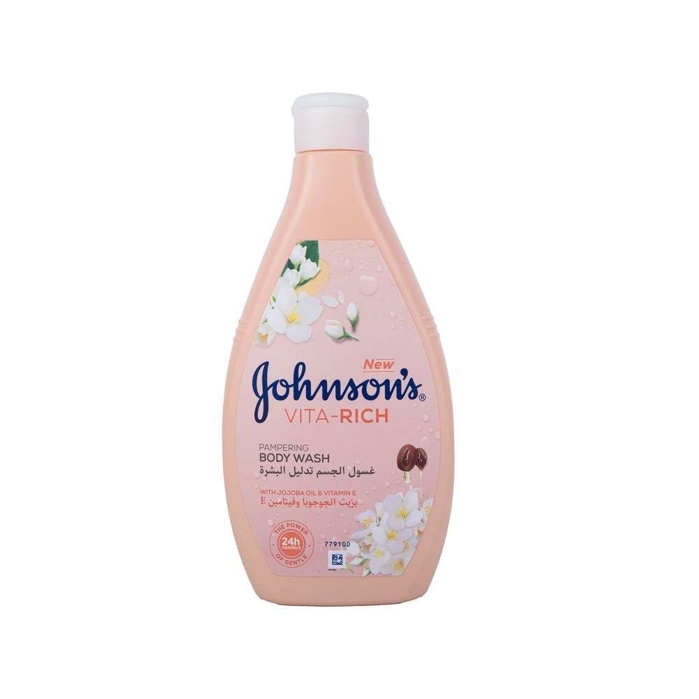 Johnson Skin Pampering Body Wash with Jojoba Oil 400 ml