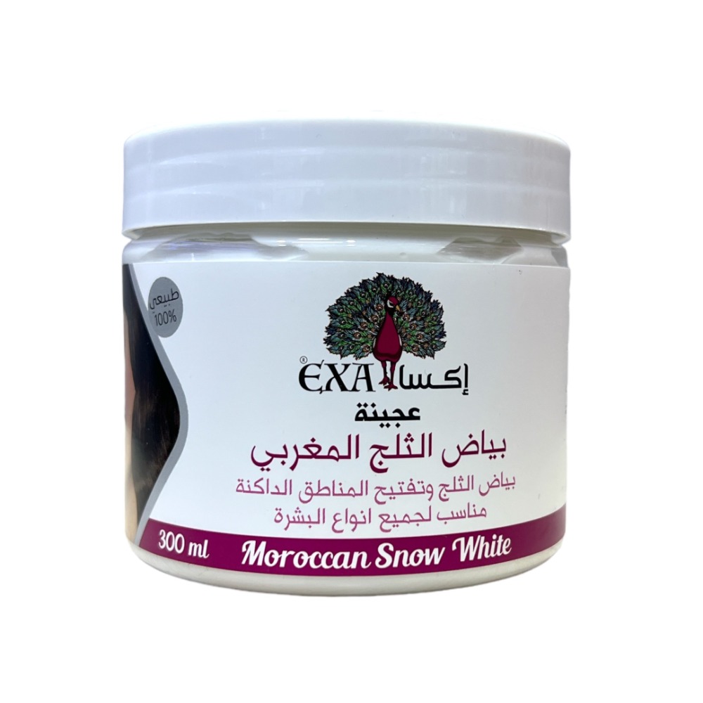 Exa Moroccan Snow White Whitening Cream 300g