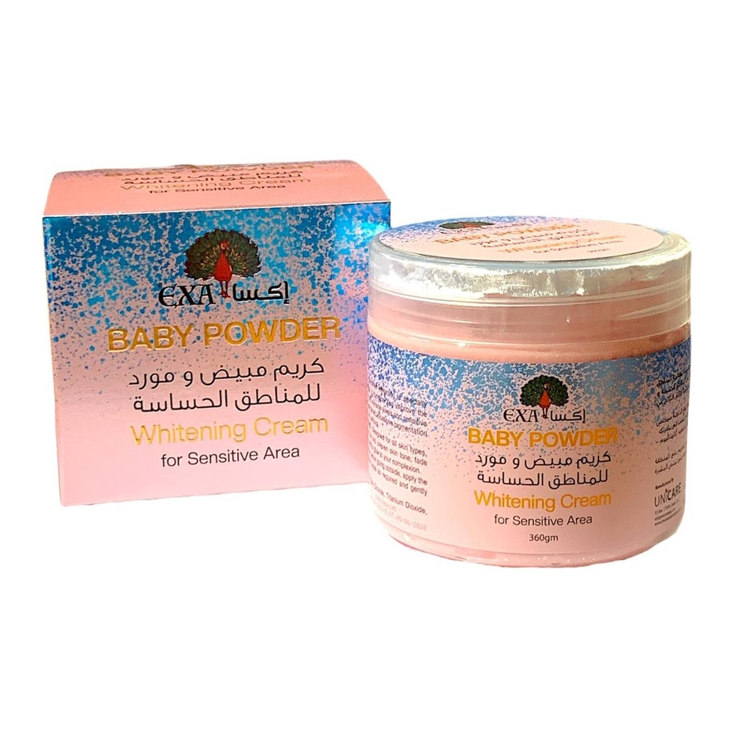 EXA Whitening Cream for Sensitive Areas 360 Grams