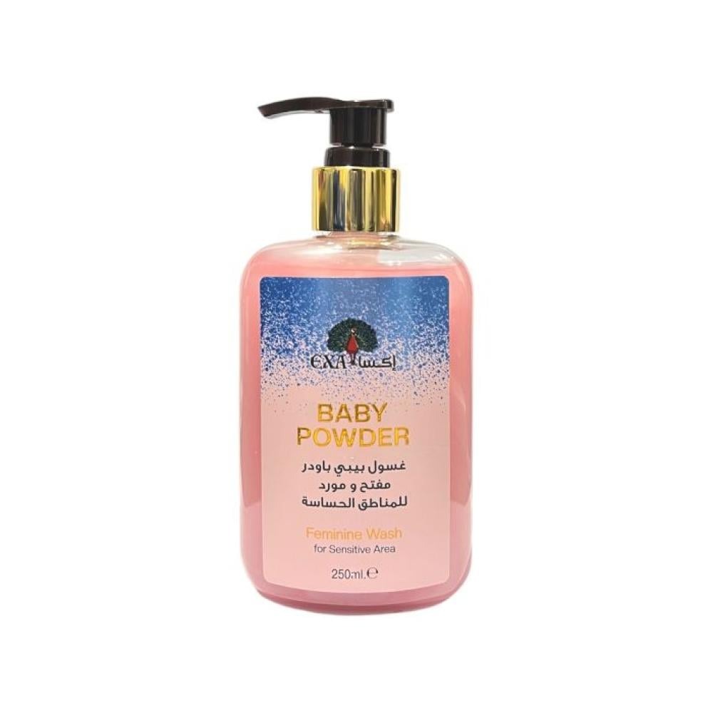 اكسا غسول بيبي بودر مفتح ومورد للمناطق الحساسة ٢٥٠مل 