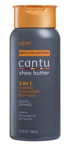 Cantu Mens 3-In-1 Shampoo Conditioner Bodywash - 400 ml