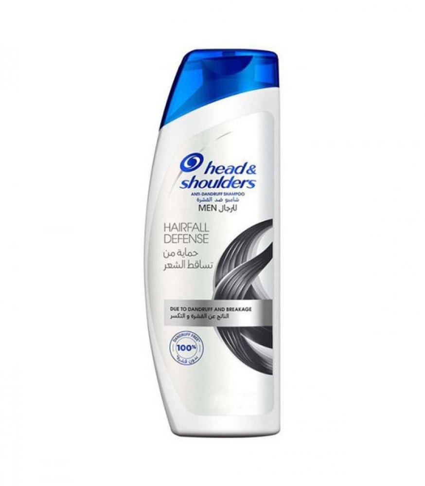 Head & Shoulders Anti Dandruff Hairfall For Men Defense Shampoo 190ml