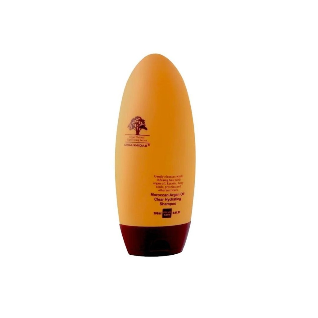 Arganmidas Moroccan Argan Oil Clear Hydrating Shampoo 200ml